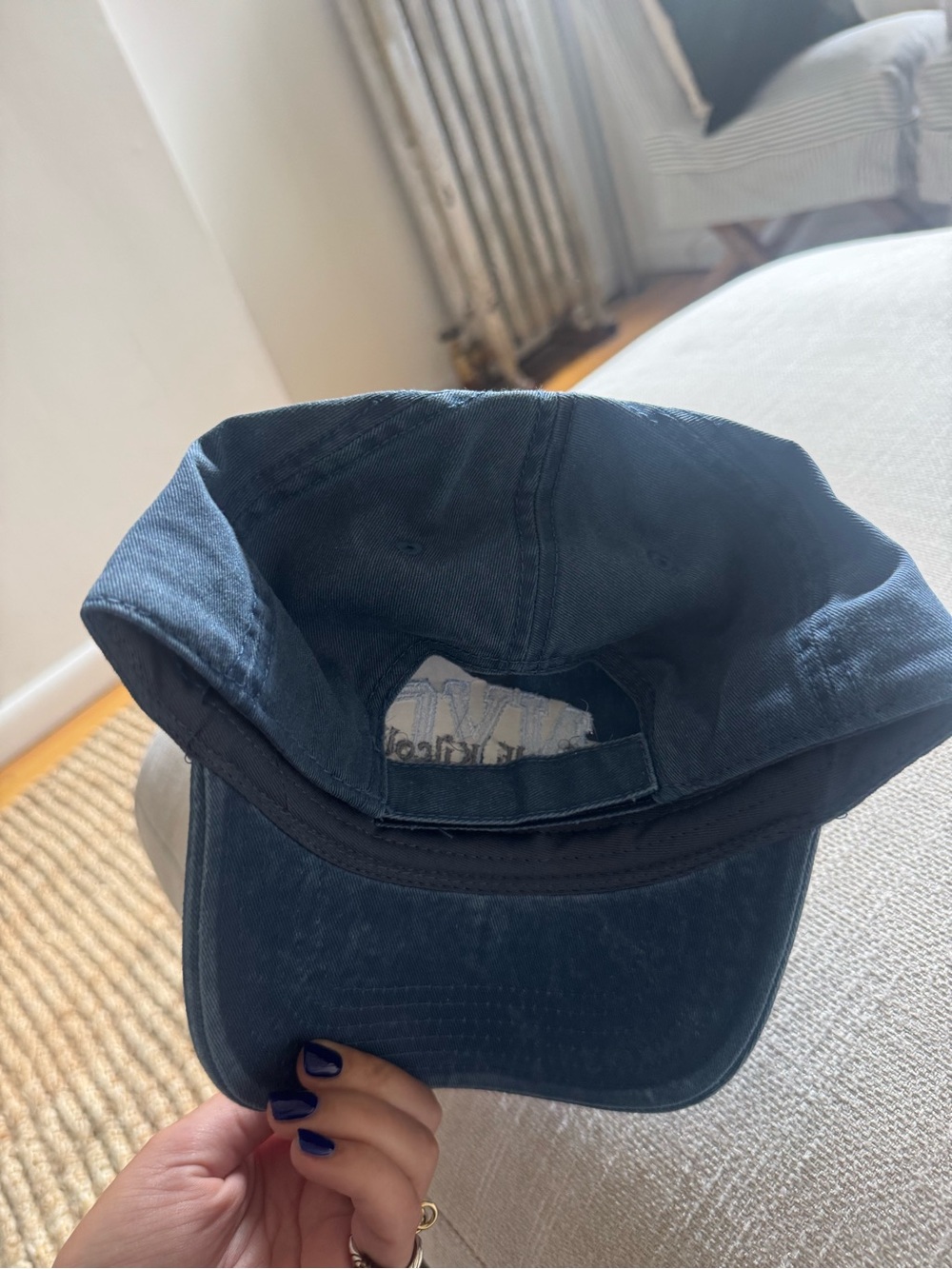 Spinelli Kilcolli NYC Embroidered Blue Baseball Cap - Picture 2 of 2